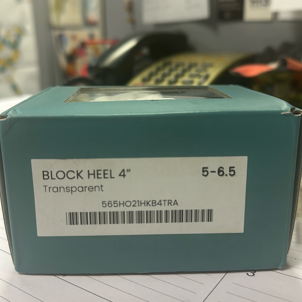 Pashion footwear 4” block heel